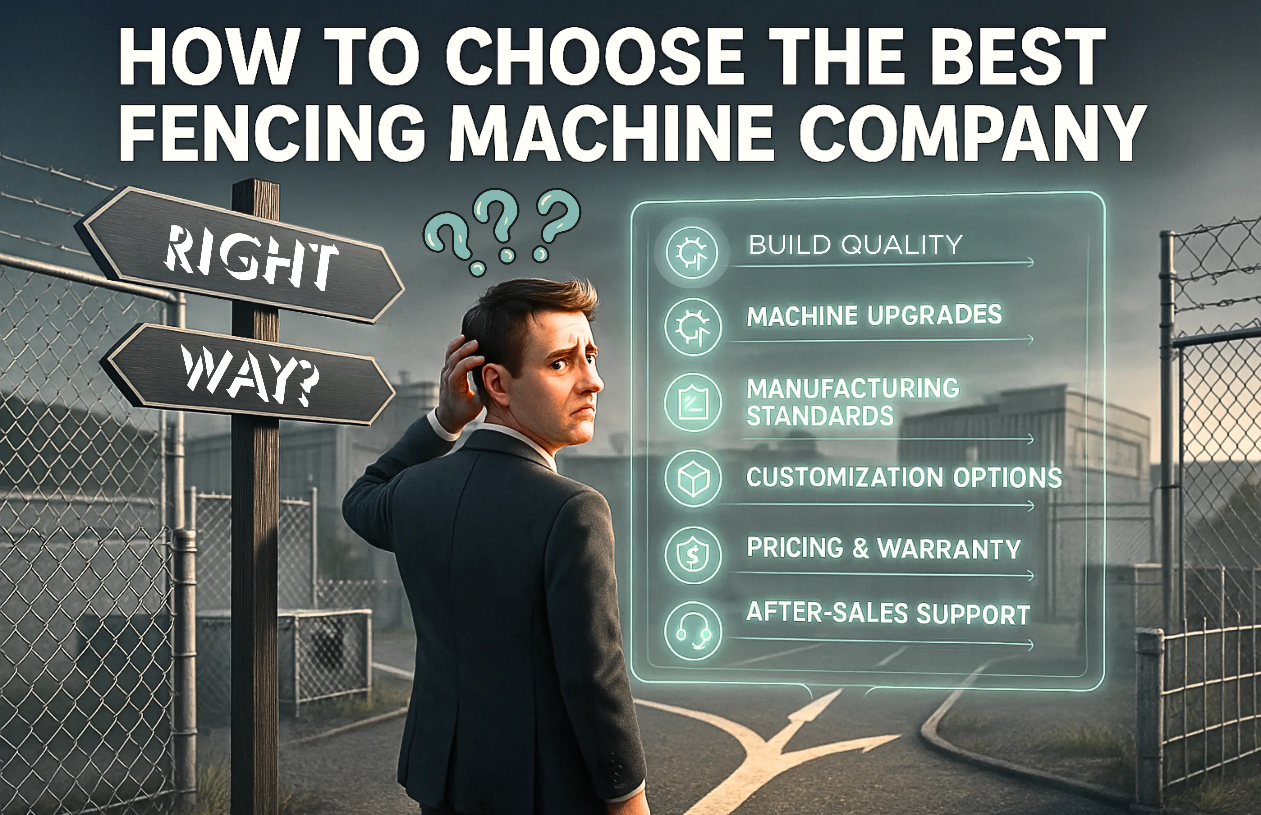 How to Choose the Right Fencing Machine Company
